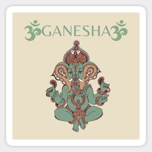 Om Ganesha Om Sticker